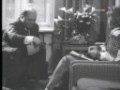 ��������: ������� ������ / Leonov being interviewed